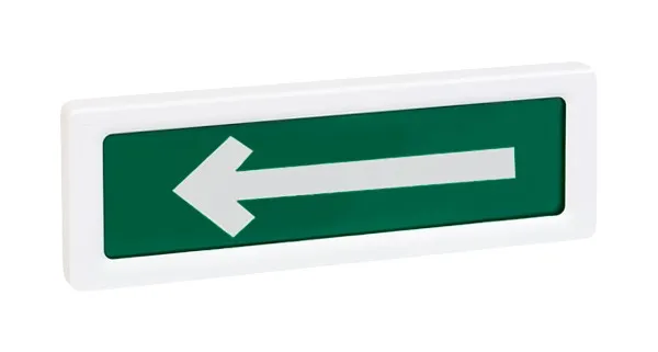 Оповещатель охранно-пожарный световой ОПОП 1-8 12В Налево