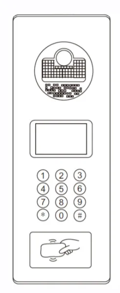 Вызывная панель TS-VPS-EM