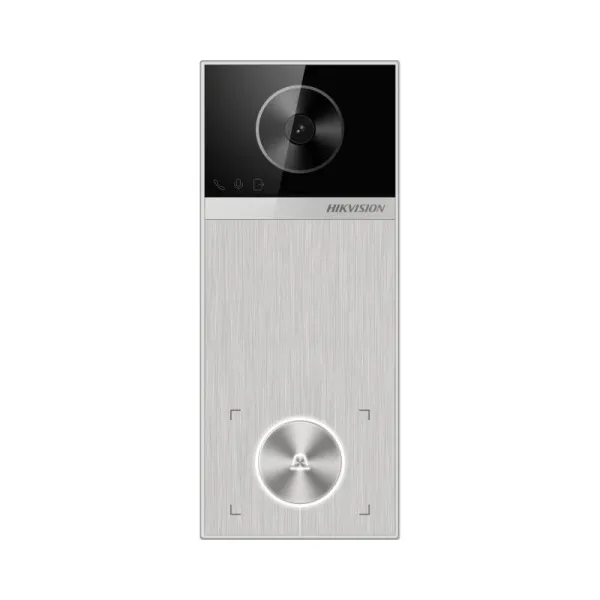 Вызывная панель DS-KV6114-MWBE1 (серебро)