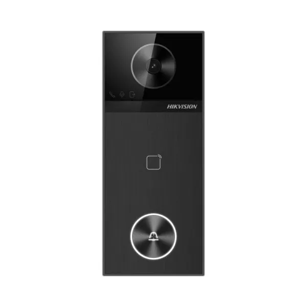 Вызывная панель DS-KV6114-WBE1 (черный)