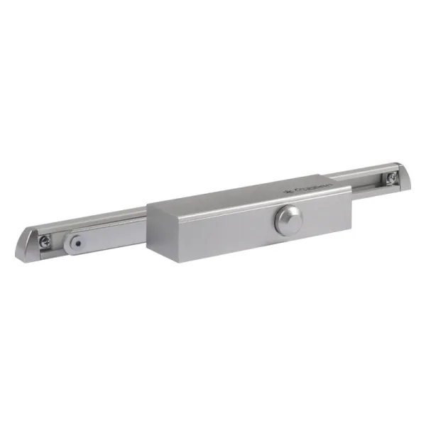 Доводчик НОРА-М 820 Slider (от 25 до 70 кг) (серебро) морозостойкий со скользящей тягой