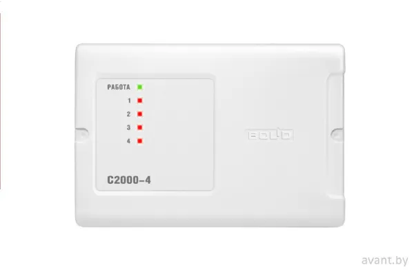 Прибор приемно-контрольный С2000-4