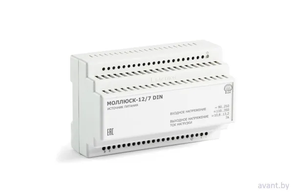 Источник питания МОЛЛЮСК12/7 DIN