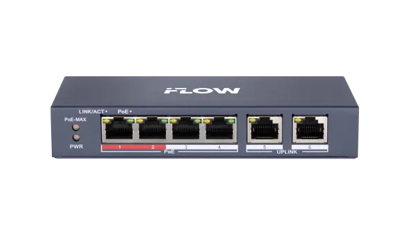 Коммутатор неуправляемый с POE iFLOW F-SW-EU206POE-V/L