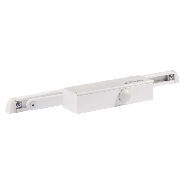Доводчик НОРА-М 820 Slider (от 25 до 70 кг) (белый) морозостойкий со скользящей тягой