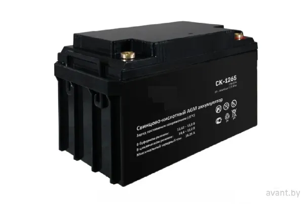 Аккумуляторная батарея 65Ач/12В